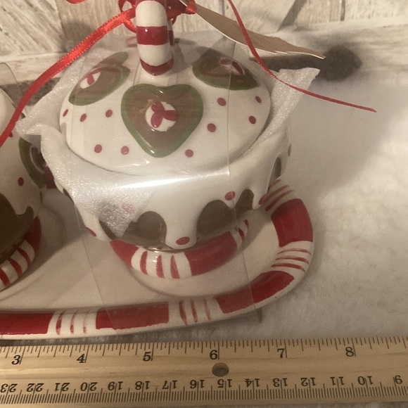 Blue Sky Gingerbread Cream & Sugar Set - Picture 7 of 9